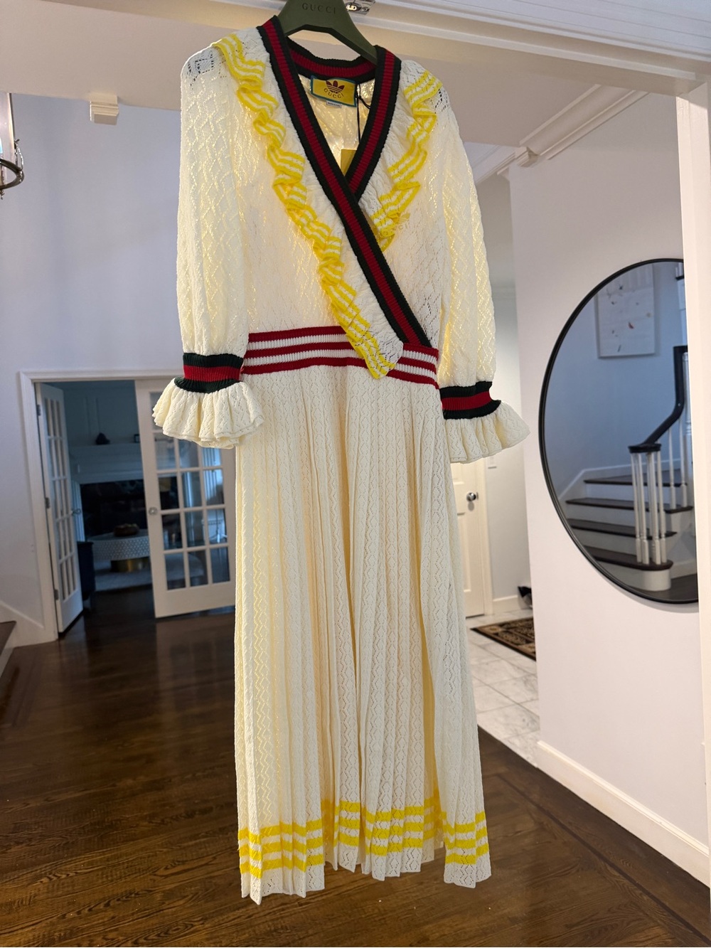 Gucci x Adidas Lace Knit Maxi Dress – Size M